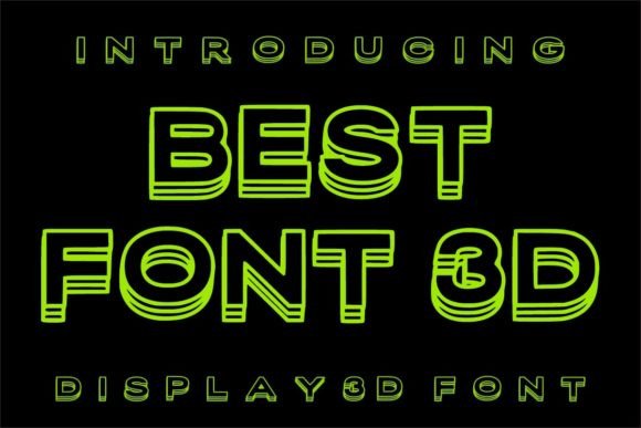 Discover the Best Font 3D for Your Modern Design Projects