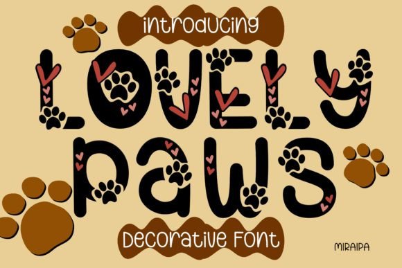 Discover the Charming Appeal of Lovely Paws Font