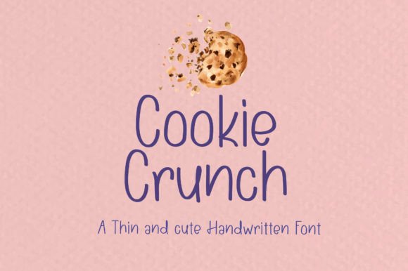 Discover the Charming Cookie Crunch Font for Your Projects