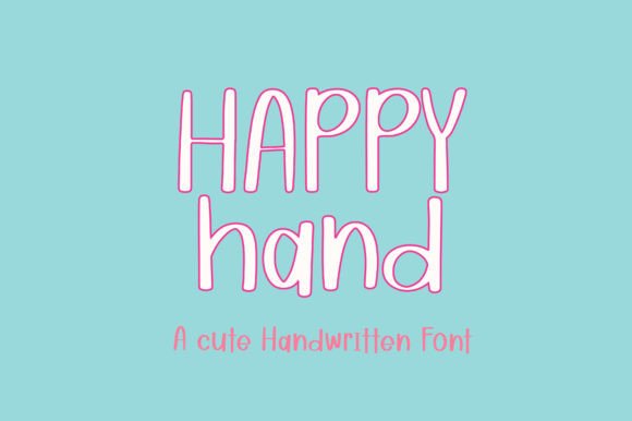 Discover the Charming Happy Hand Font for Your Projects