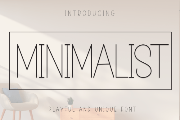 Discover the Elegance of a Minimalist Font for Your Designs