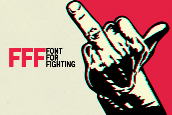 Font for Fighting: Bold Typography for Bold Statements