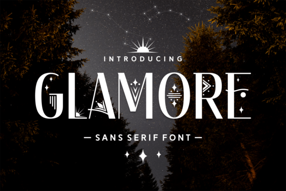 Glamore Font: Elegant Sans Serif for Modern Designs