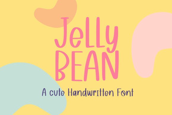 Jelly Bean Font: A Sweet, Handwritten Touch for Your Designs