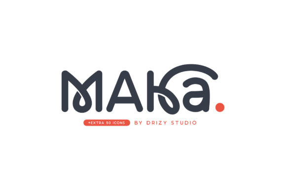 Maka Font: A Stylish Display Typeface for Modern Design