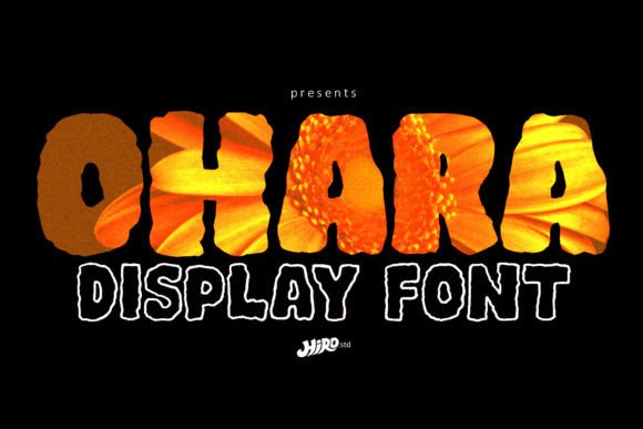 Ohara Font: Bold Display Typeface for Creative Projects