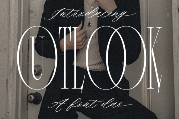 Outlook Font Duo: A Spectacular Serif and Script Pairing