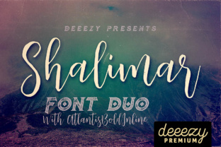 Shalimar Font Duo: Vintage Charm for Modern Projects