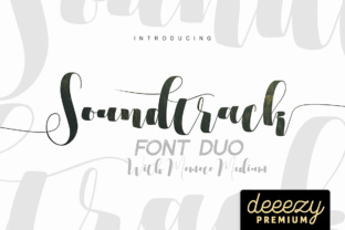 Soundtrack Font Duo: Modern Typography for Creative Projects