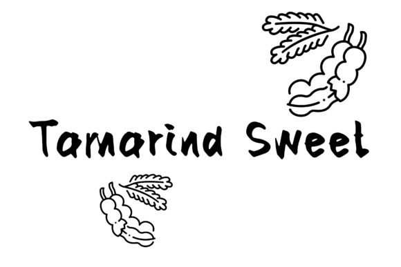 Tamarind Sweet Font: A Handwritten Touch for Your Designs