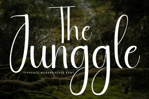 The Junggle Font: A Sweet, Friendly Handwritten Typeface