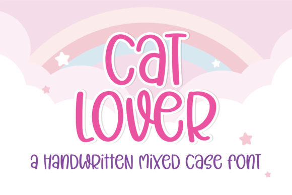 XCat Lover Font: Sweet & Relaxed Handwritten Style